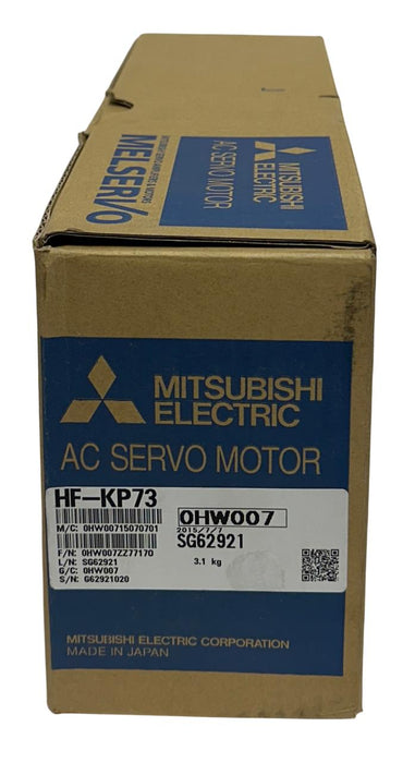 MITSUBISHI HF-KP73 / HFKP73 MELSERVO J3 AC SERVO MOTOR 750W/0.75kW ROTARY NSMP