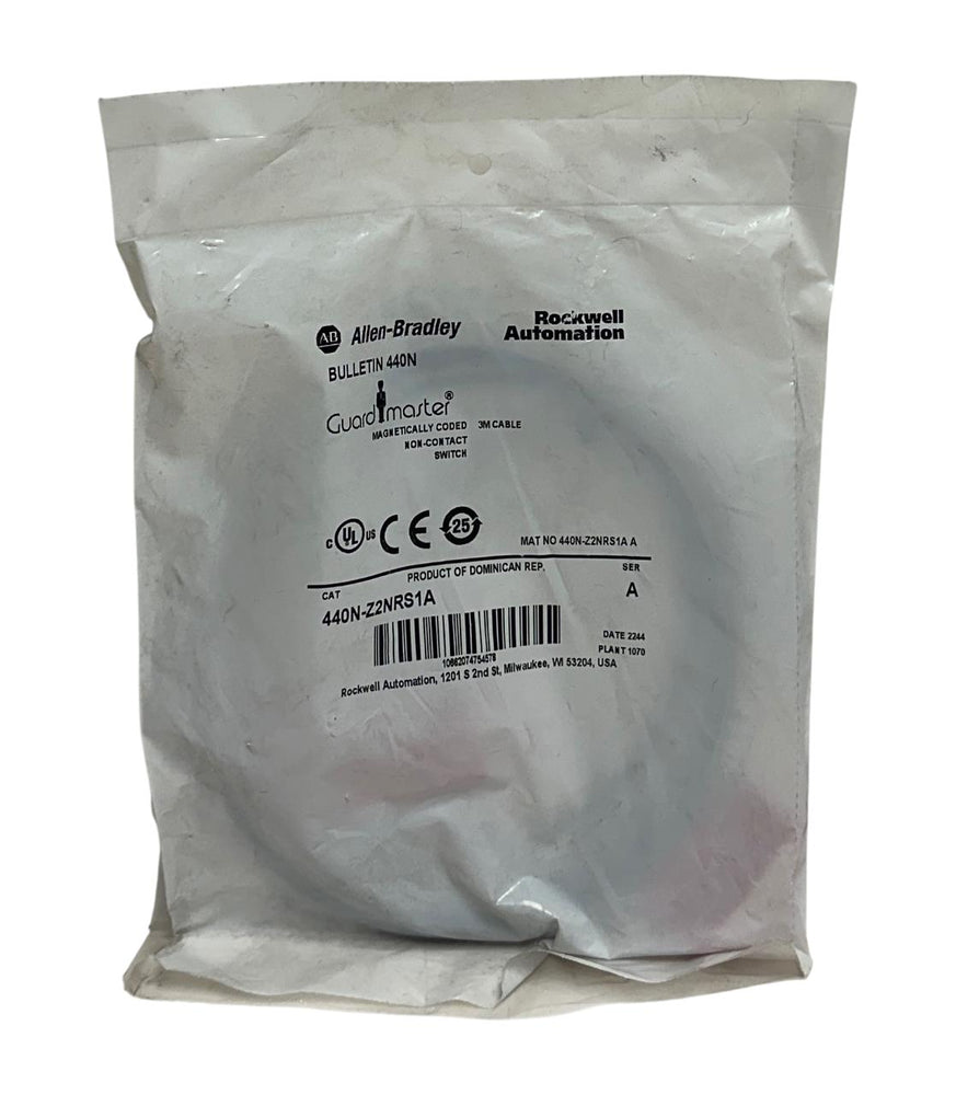 ALLEN BRADLEY 440N-Z2NRS1A /A Guardmaster MAGNETIC NON-CONTACT SWITCH 3M NSFS