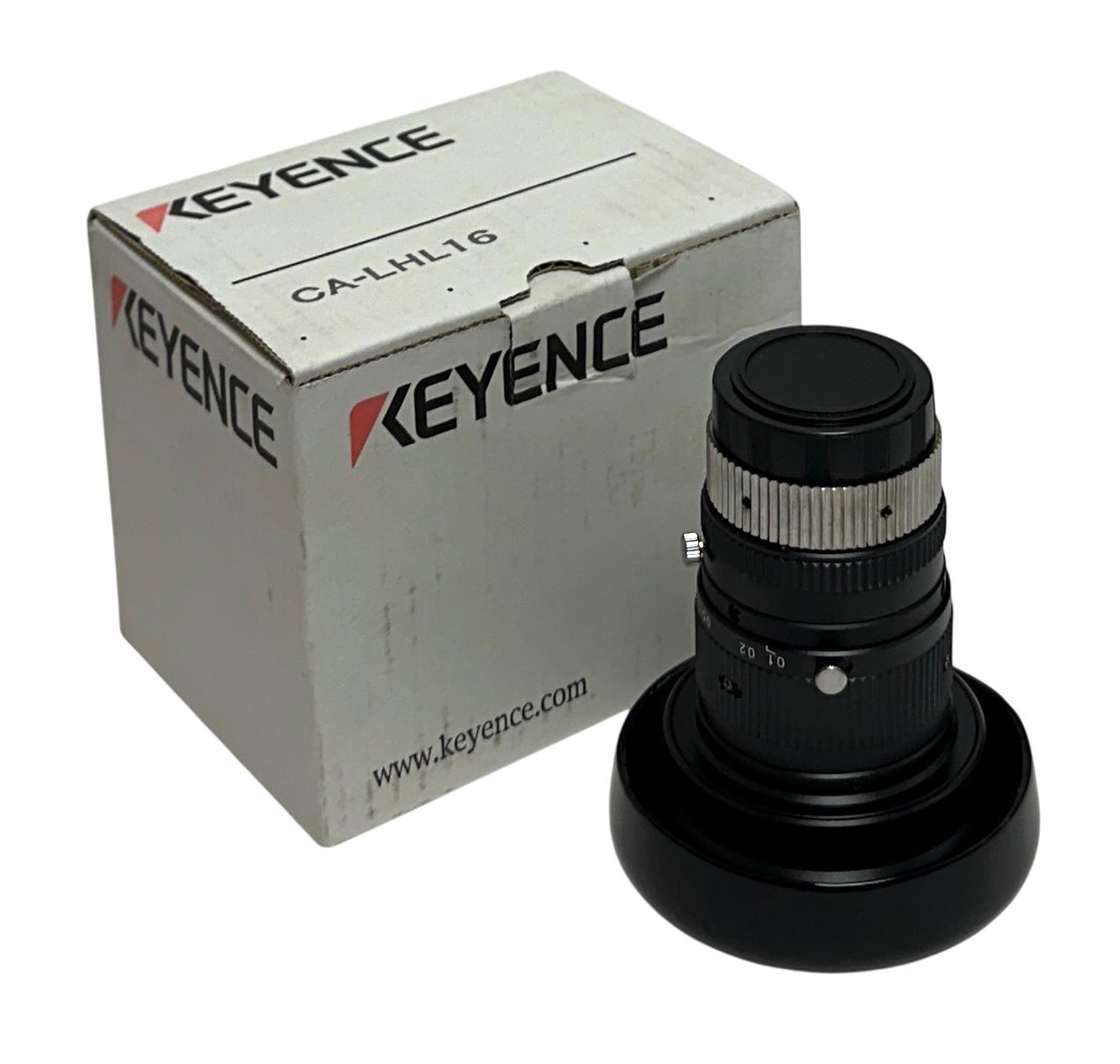 KEYENCE CA-LHL16 / CALHL16 OEM MACHINE VISION SYSTEM LENS HIGH-RES 18mm NSMP