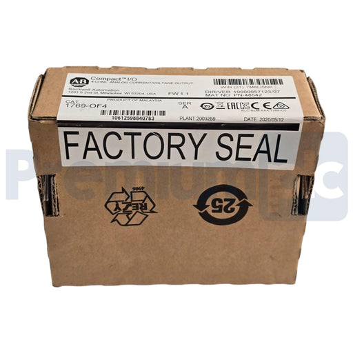 ALLEN BRADLEY 1769-OF4 /A CompactLogix I/O 4-CH ANALOG ~/V OUTPUT MODULE NSFS