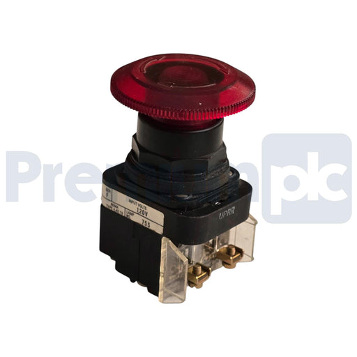 ALLEN BRADLEY 800H-FRXTP16 /F 30mm RED PUSH PULL/TWIST PUSHBUTTON NSNP (read)