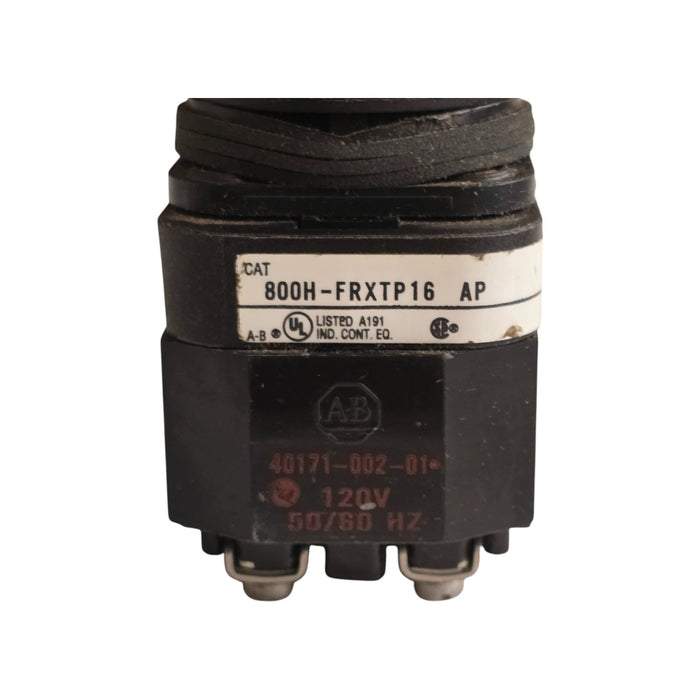 ALLEN BRADLEY 800H-FRXTP16 /F 30mm RED PUSH PULL/TWIST PUSHBUTTON NSNP (read)