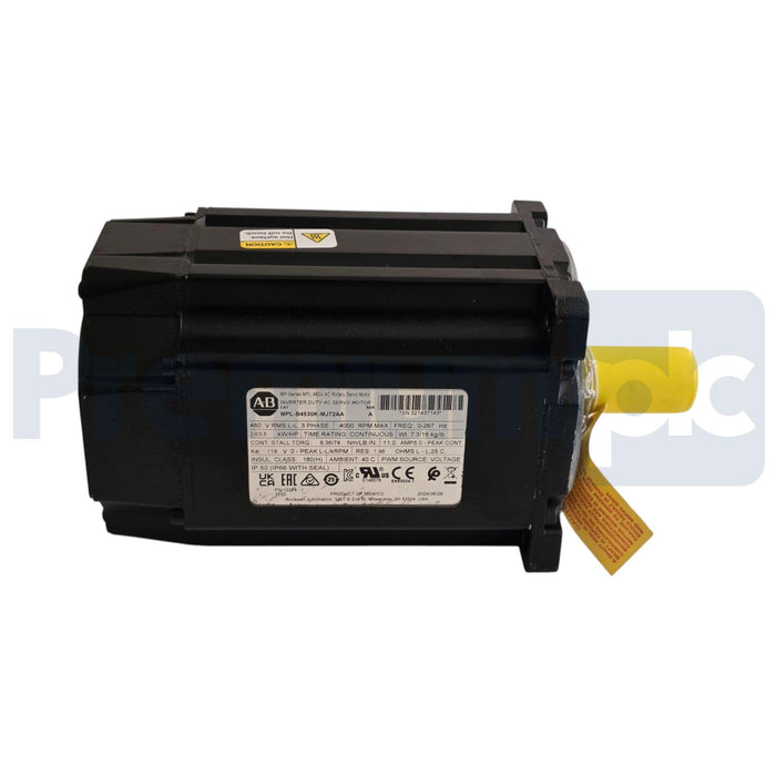 ALLEN BRADLEY MPL-B4530K-MJ72AA /A Kinetix MPL  AC SERVO MOTOR 3.5HP 460V NSNP