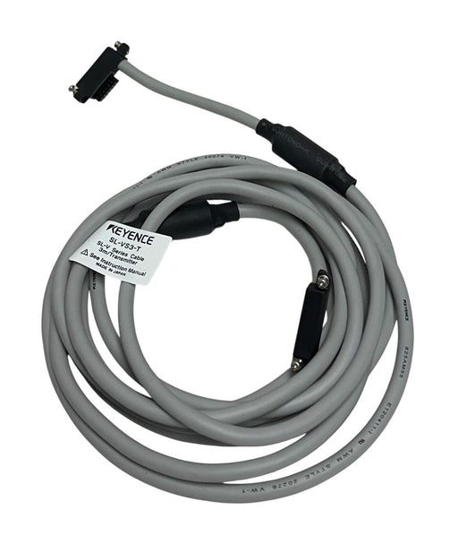 KEYENCE SL-VS3 / SLVS3 LIGHT CURTAIN SERIAL CONN CABLES SL-VS3-T / SL-VS3-R NSMP