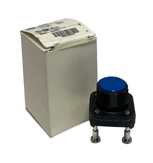 ALLEN BRADLEY 800H-AR7D1 /F BULLETIN 800H PUSH BUTTON FLUSH HEAD BLUE NSMP