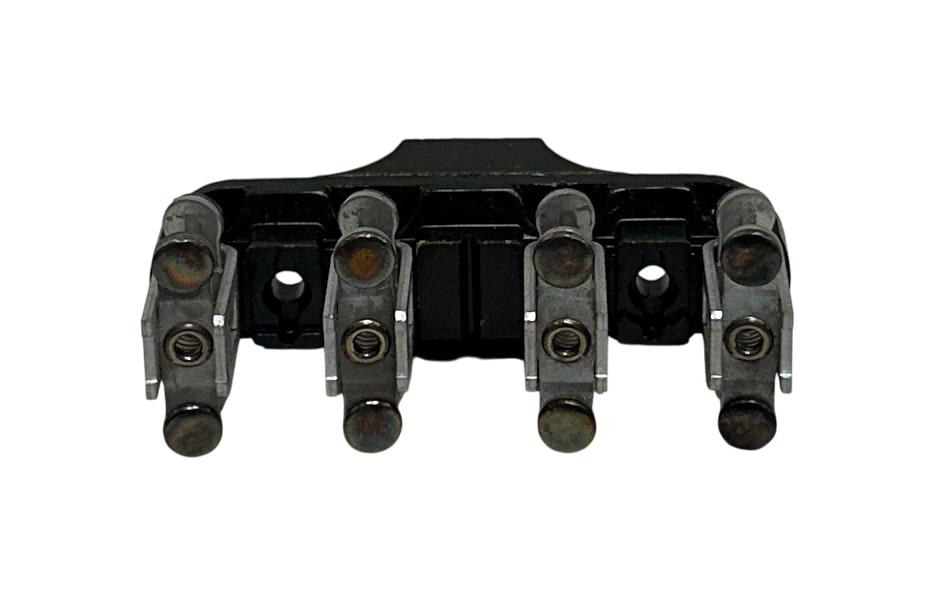 5 ALLEN BRADLEY X-217703 / X217703 CROSS BAR ASSEMBLIES 4-POLE BLACK OPEN NSMP