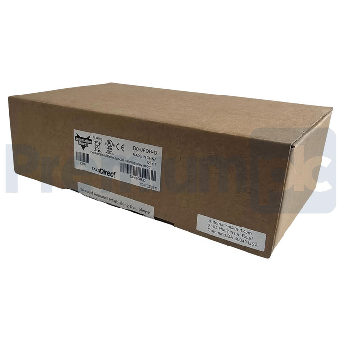 AUTOMATION DIRECT D0-06DR-D DirectLOGIC DL06 PLC I/O RELAY 12-24VDC D006DRD NSMP