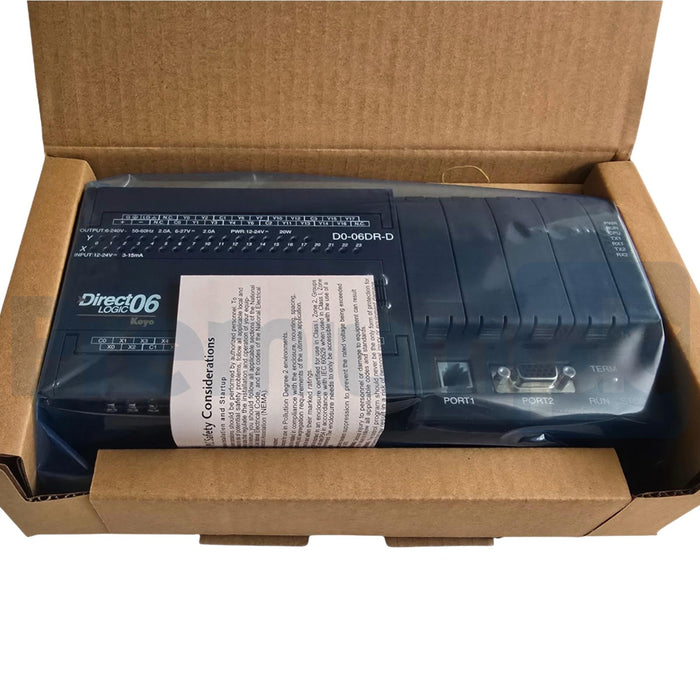 AUTOMATION DIRECT D0-06DR-D DirectLOGIC DL06 PLC I/O RELAY 12-24VDC D006DRD NSMP