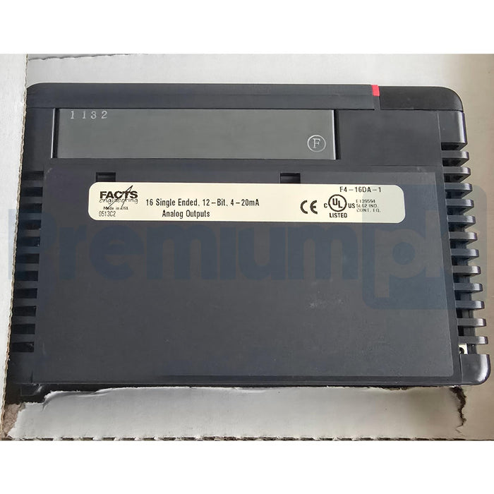 FACTS ENGINEERING F4-16DA-1 DirectLOGIC DL405 ANALOG OUTPUT MODULE F416DA1 NSMP