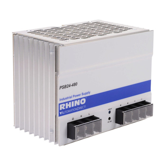 AUTOMATION DIRECT PSB24-480 RHINO PSB SWITCHING POWER SUPPLY 24VDC 480W NSFS
