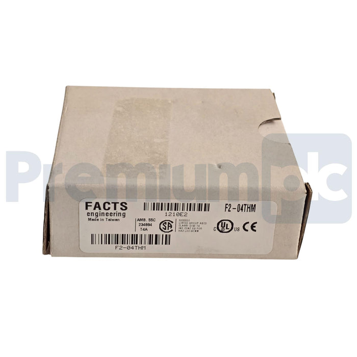 FACTS ENGINEERING F2-04THM DirectLOGIC DL205 4-CH TEMPERATURE INPUT MODULE NSMP