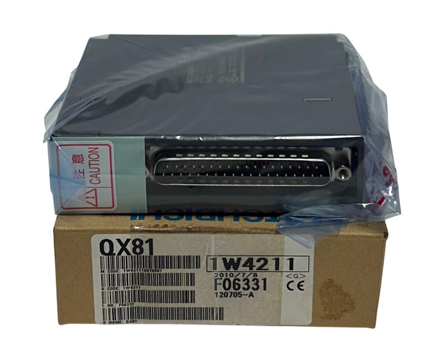 MITSUBISHI QX81 MELSEC-Q 32-PT DIGITAL INPUT MODULE 24VDC 4mA OEM NSMP