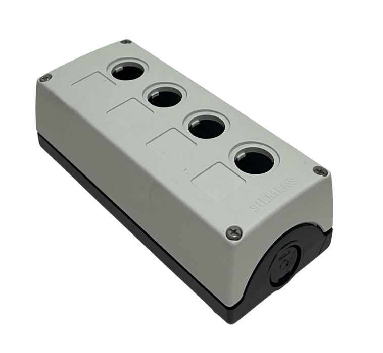 3 SIEMENS 3SB3 804-0AA3 / 3SB38040AA3 EMPTY ENCLOSURES FOR COMMAND DEVICES NSMP