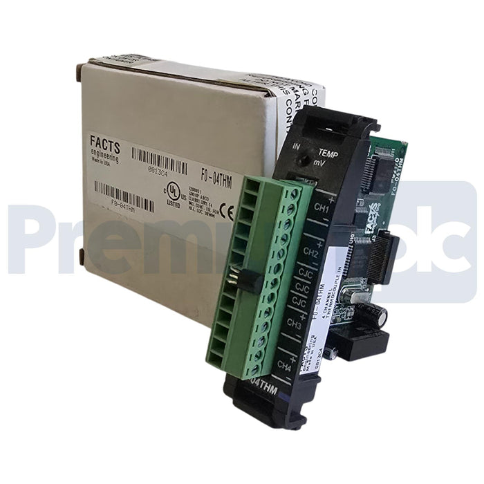 FACTS ENGINEERING F0-04THM DirectLOGIC DL05/06 TEMP INPUT MODULE F004THM NSMP