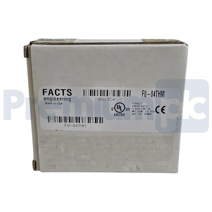 FACTS ENGINEERING F0-04THM DirectLOGIC DL05/06 TEMP INPUT MODULE F004THM NSMP