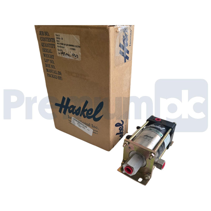 HASKEL 56598-36 HIGH-PRESSURE AIR DRIVEN PUMP, 36:1, 4500 PSI MAX 5659836 NSMP