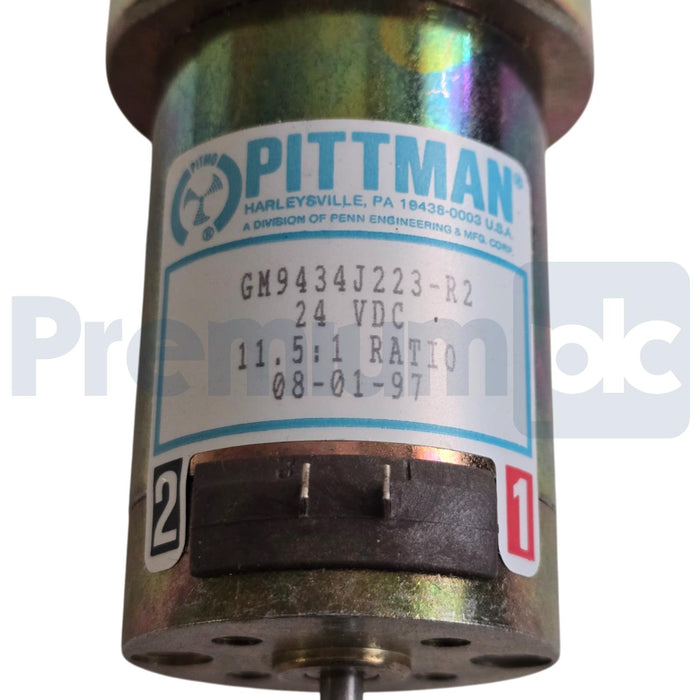 AMETEK PITTMAN GM9434J223-R2 DC GEAR MOTOR, 24VDC, 11.5:1 RATIO, NSNP