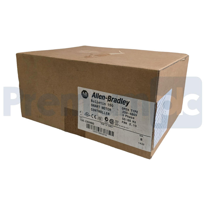 ALLEN BRADLEY 150-C60NBD /B SMC-3 OPEN SMART MOTOR CONTROLLER 60A/480V/3P NSMP