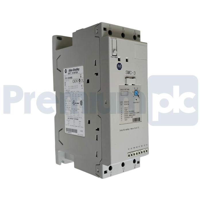 ALLEN BRADLEY 150-C60NBD /B SMC-3 OPEN SMART MOTOR CONTROLLER 60A/480V/3P NSMP
