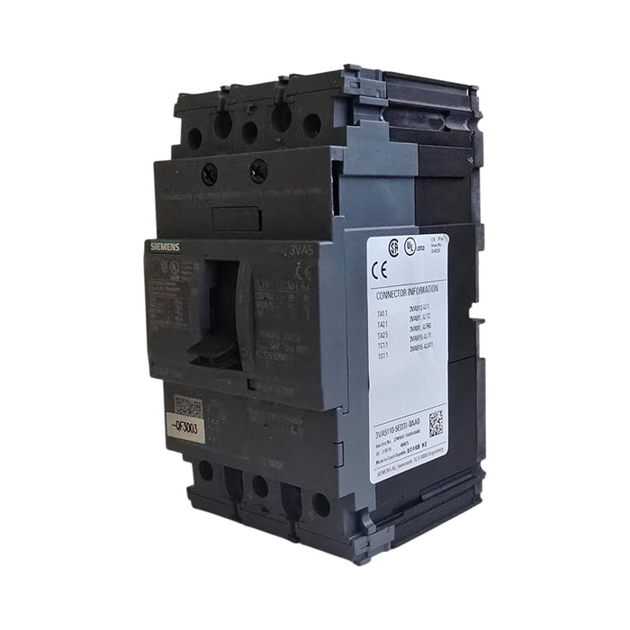SIEMENS 3VA5180-5ED31-0AA0 - 3VA5 SENTRON MCCB CIRCUIT BREAKER 3P 80A 125M NSMP