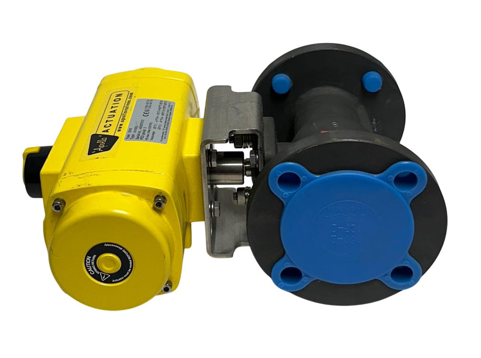 APOLLO A0100U / 88A148AR SPRING-RETURN ACTUATOR AND BALL VALVE 2'' 316SS NSNP