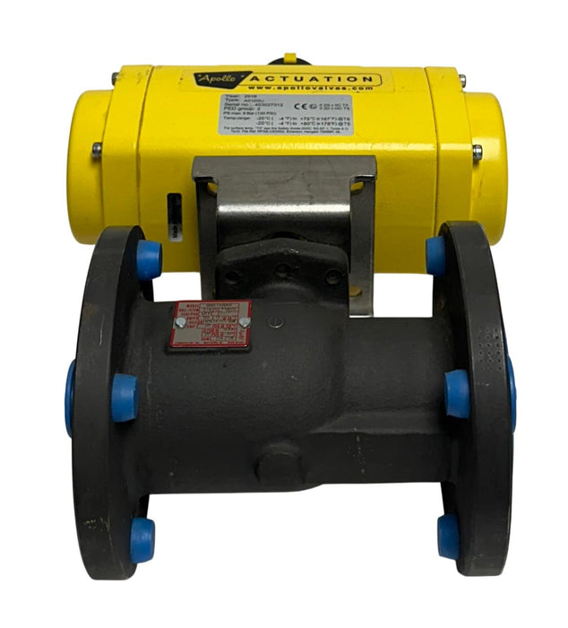 APOLLO A0100U / 88A148AR SPRING-RETURN ACTUATOR AND BALL VALVE 2'' 316SS NSNP