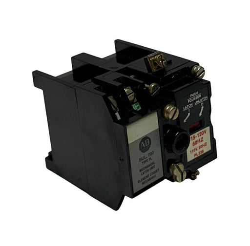 ALLEN BRADLEY 700-PLLA1 /B BULLETIN 700 TYPE PL MECHANICAL LATCH 115-120V NSNP
