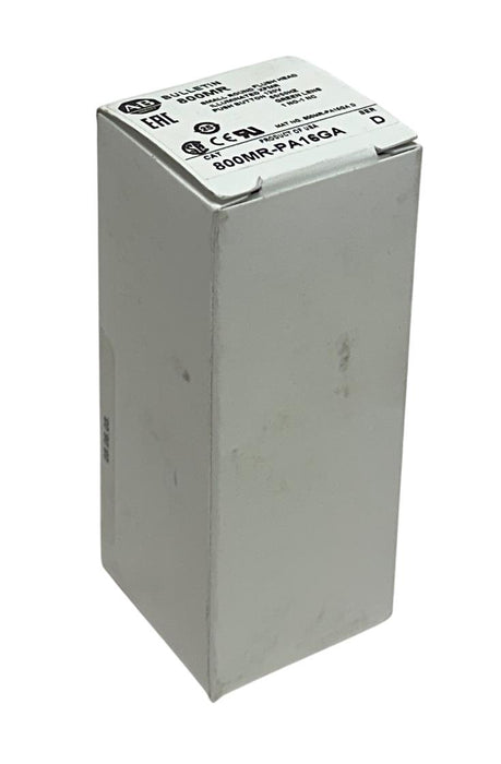 ALLEN BRADLEY 800MR-PA16GA /D SMALL ROUND PUSH BUTTON FLUSH GREEN 120V NSMP