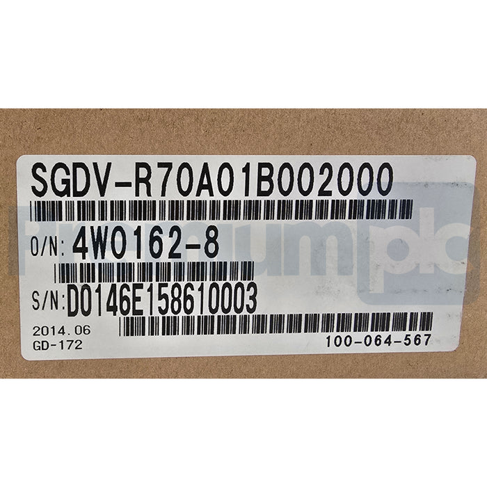 YASKAWA ELECTRIC SGDV-R70A01B002000 SIGMA-5 SERVOPACK SERVO AMPLIFIER 50W NSMP