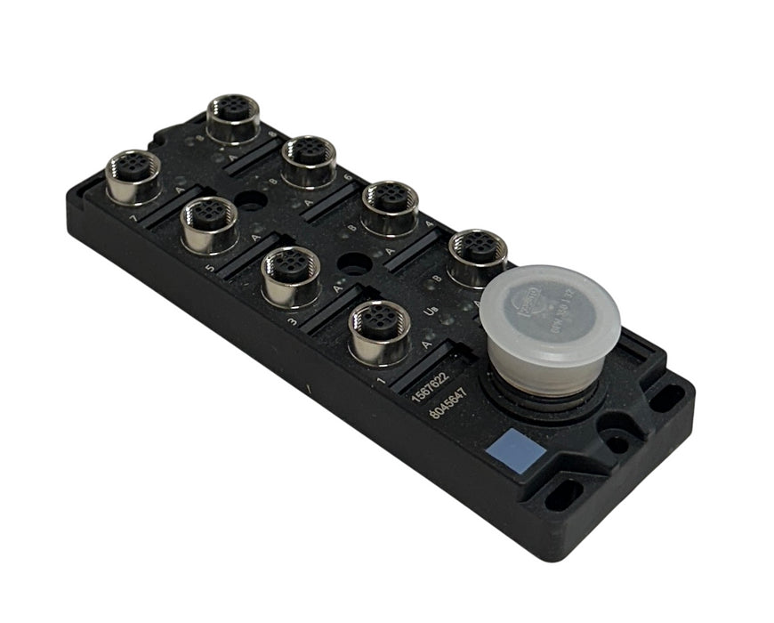 ESCHA 8I/OM12-5P3T / 8045647 M12 JUNCTION ANALOG I/O MODULE 8-WAY M23 NSMP