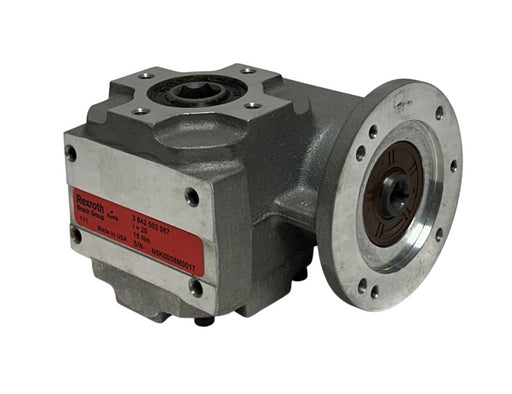 BODINE / REXROTH 3842503067 SLIP-ON GEAR REDUCER 20:1 RATIO 15Nm OEM NSMP