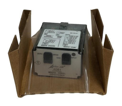 INVENSYS 4081-0000-1 ACTION PAK 4081 BRIDGE SIGNAL CONDITIONER 120V AP4081 NSMP