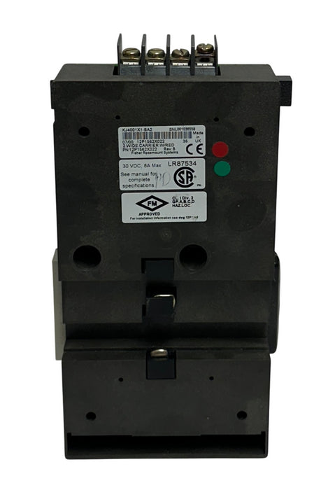 ROSEMOUNT DeltaV KJ4001X1-BA2 / 12P1562X022 2-WIDE CARRIER W/ REDUNDANCY USNP