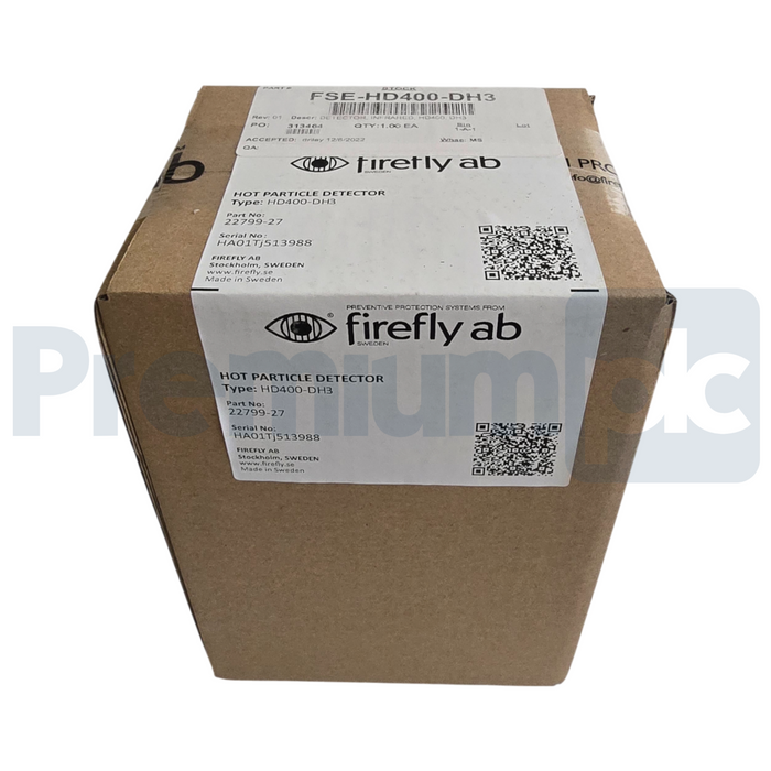 Firefly AB HD400-DH3 22799-27 SPARK / HOT PARTICLE DETECTOR FSE-HD400-DH3 NSFS