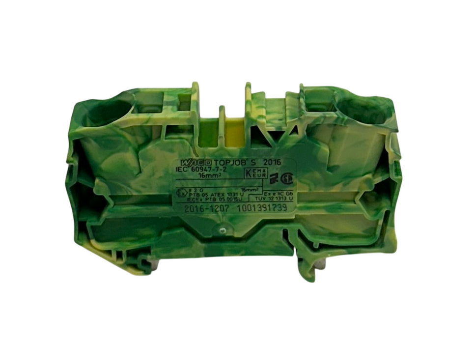 20 WAGO 2016-1207 / 20161207 TOPJOB S 2-CONDUCTOR TERMINAL BLOCKS 2-POS NSMP