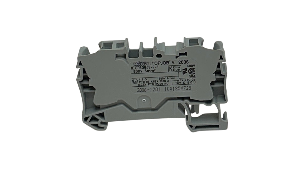 44 WAGO 2006-1201 / 20061201 TOPJOB S 2-CONDUCTOR THROUGH TERMINAL BLOCKS NSMP