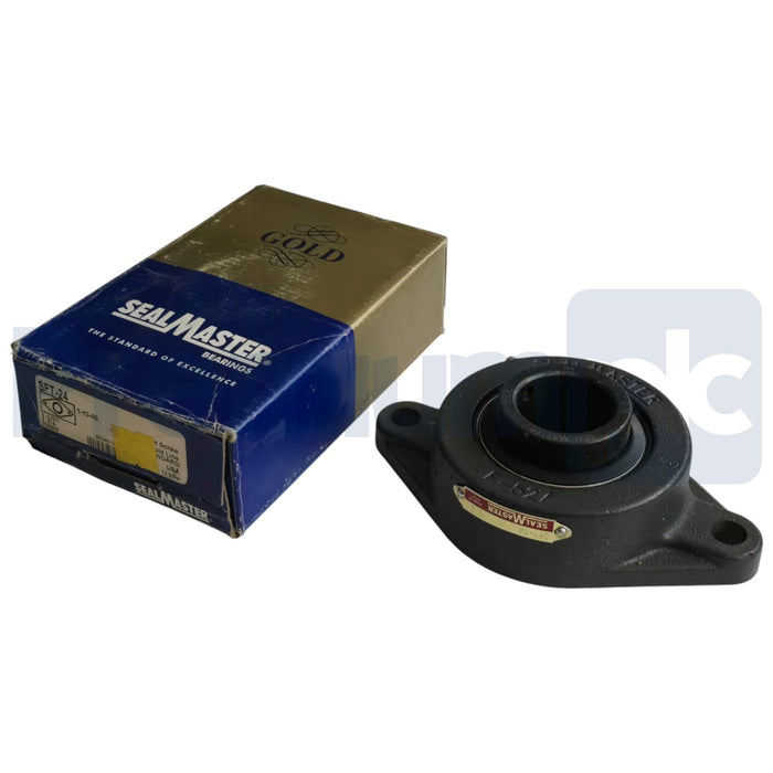 SEALMASTER SFT-24 / 700552 TWO-BOLT FLANGE-MOUNT BEARING 1-1/2'' GOLD LINE NSMP