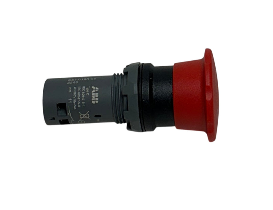 ABB CE4T-10R-02 / CE4T10R02 EMERGENCY STOP SWITCH TYPE C 300V 5A IP20 NSNP