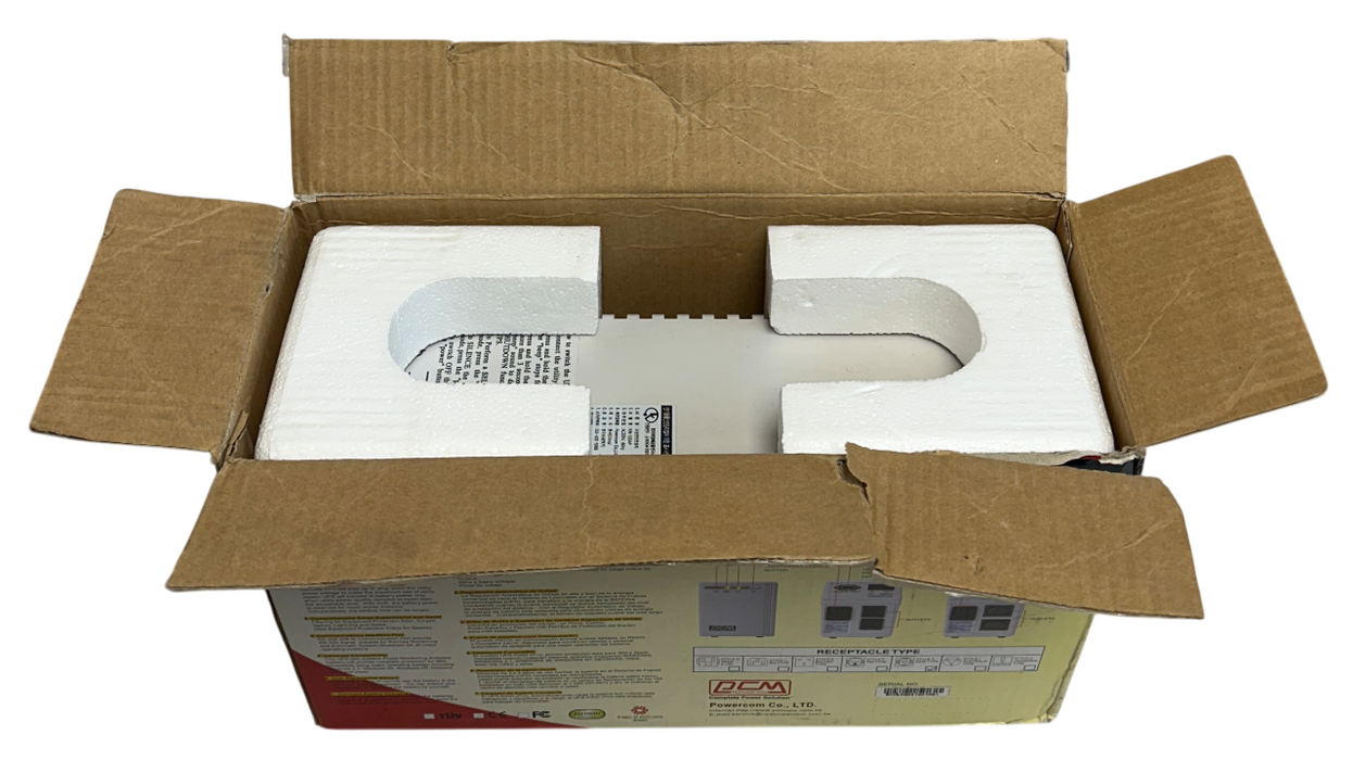POWERCOM UPS KIN-525AP / KIN525AP KING Pro Series EMERGENCY POWER BACKUP NSMP
