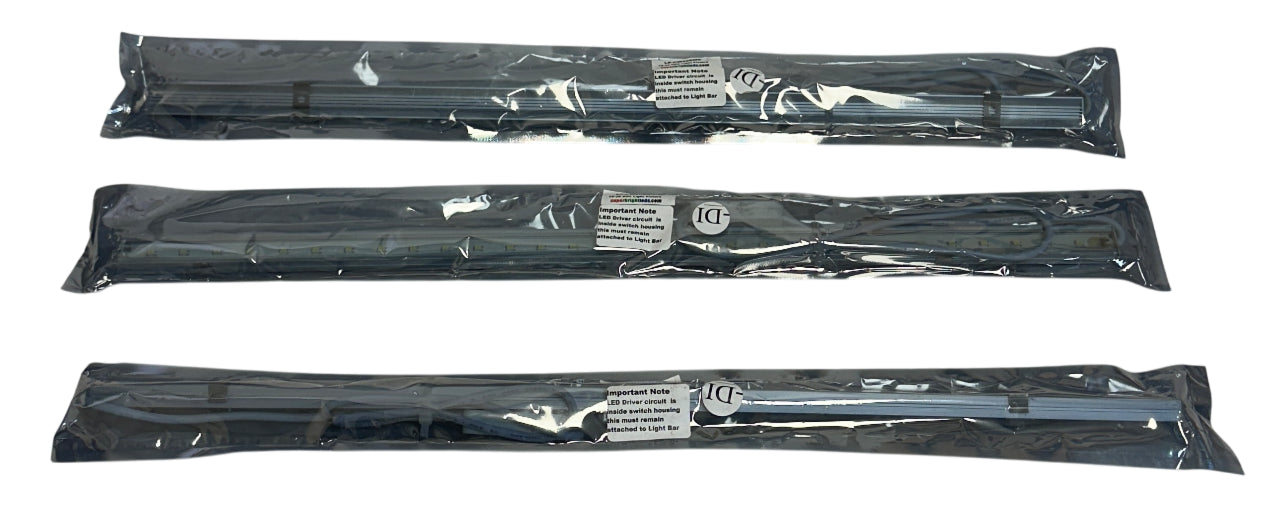 3 SUPER BRIGHT LEDS LF-CW30SMD / LFCW30SMD WATERPROOF LIGHT BARS 10-30VDC NSMP