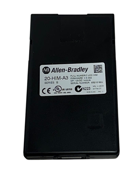 ALLEN BRADLEY 20-HIM-A3 /B PowerFlex FULL NUMERIC LCD HMI KEYPAD 12VDC NSMP