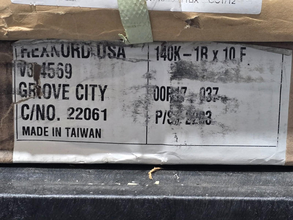 REX REXNORD REX140R9F11BX ROLLER CHAIN REX 140 RIV 9F11" BX 68 PITCHES NSMP