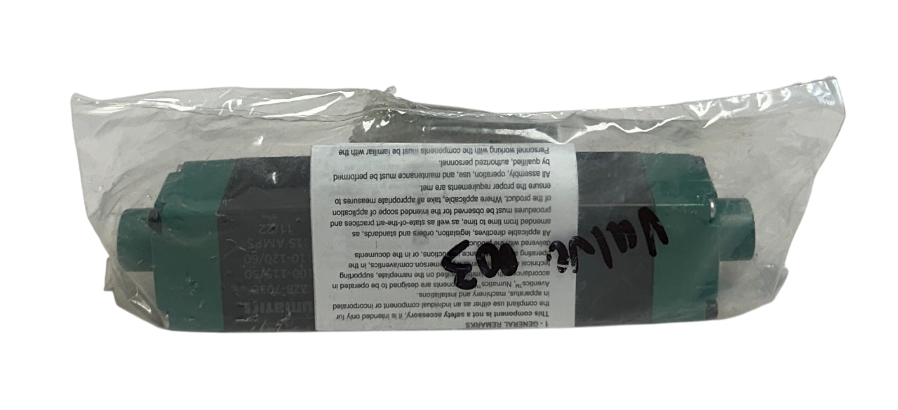 ASCO NUMATICS 081SS600K000030 MARK 8 SERIES SOLENOID VALVE DOUBLE-DIRECTED NSFS