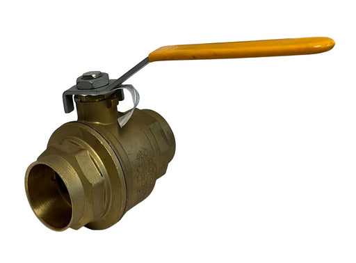 RuB INC S.42 / S42 SOLDER-ENDS BALL VALVE 2-1/2'' 450CWP PN30 MS58 BRASS NSNP
