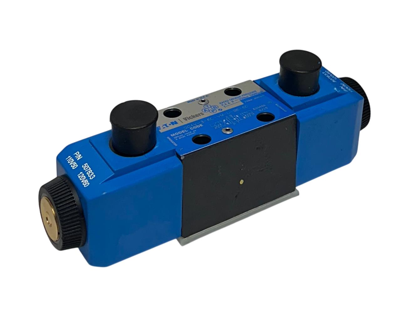 EATON VICKERS DG4V-3-6C-VM-U-B6-60 / DG4V36CVMUB660 CONTROL VALVE 110/120V NSNP