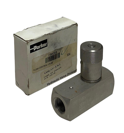 PARKER F800SS HYDRAULIC IN-LINE FLOW CONTROL VALVE Colorflow F SERIES SS NSMP