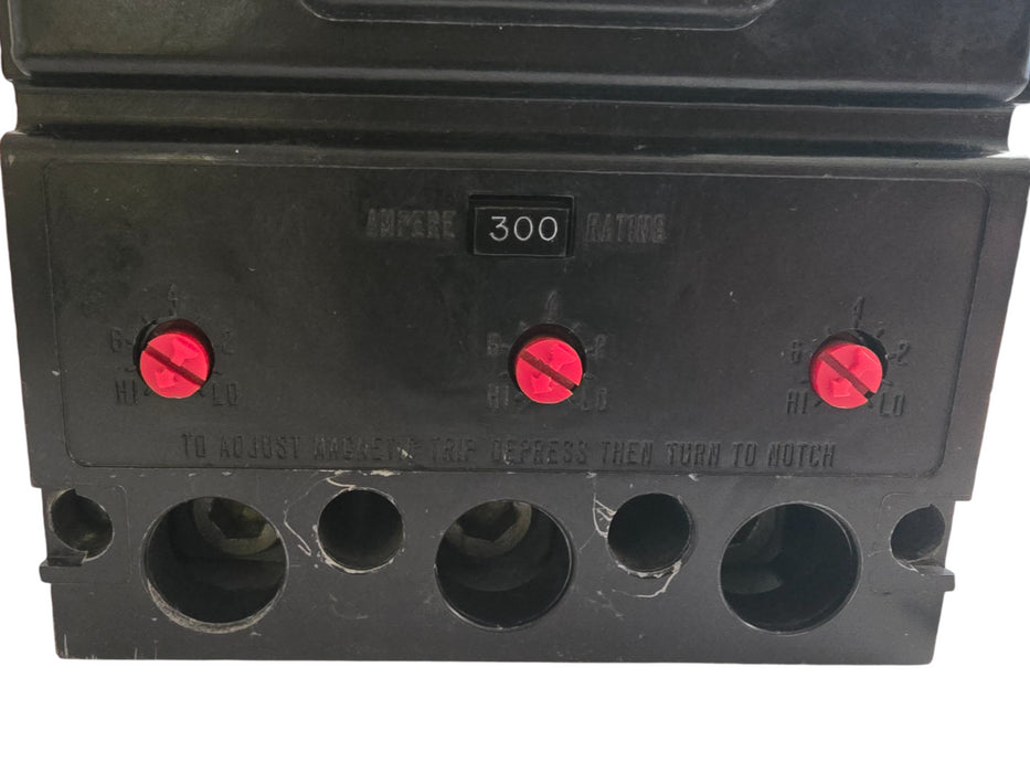 EATON WESTINGHOUSE LB3400F CIRCUIT BREAKER 3P 400A 5680D03G08 w/ 300A TRIP NSNP