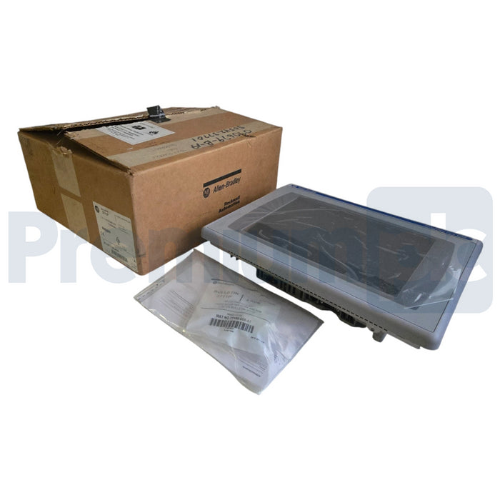 ALLEN BRADLEY 2711P-T12C4D8 /A PanelView Plus 6 1250 TERMINAL, TOUCH NSMP (read)