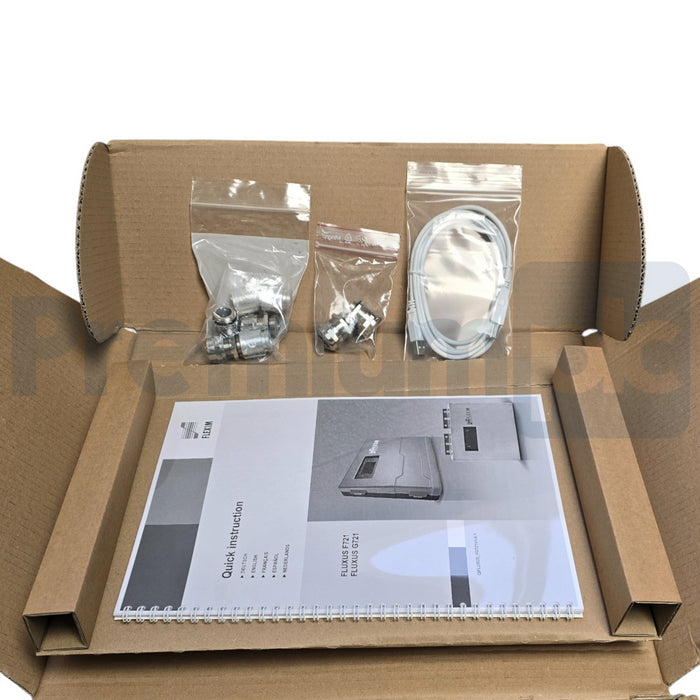 EMERSON / FLEXIM FLUXUS F721 ULTRASONIC FLOWMETER LIQUID 2-CHANNEL 100-230V NSMP