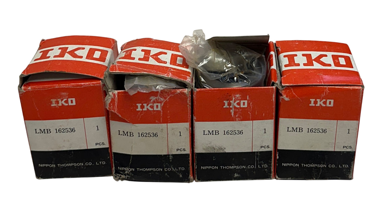 4 NIPPON THOMPSON IKO LMB 162536 / LMB162536 LINEAR MOTION BEARINGS 1'' NSMP